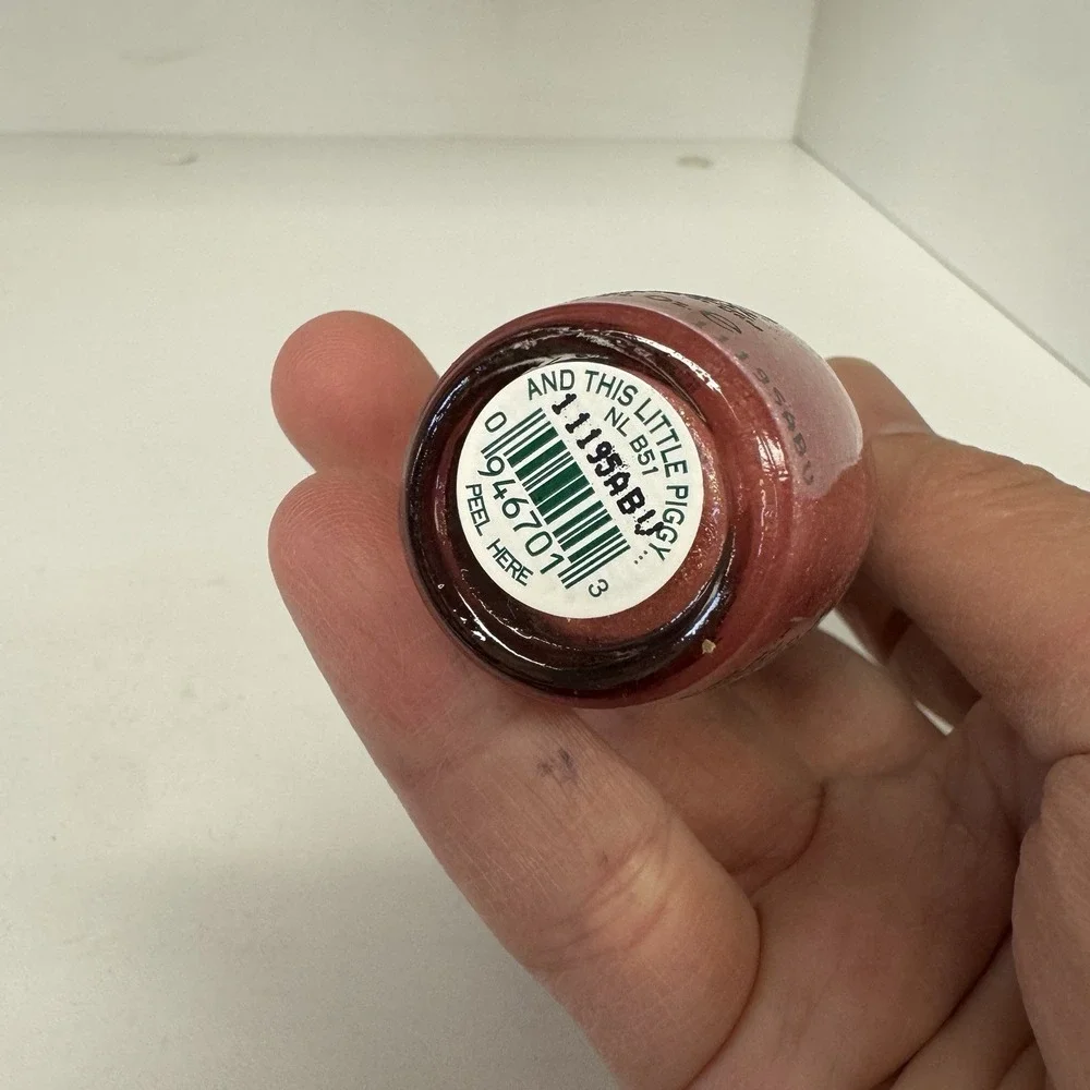 OPI 'And This Little Piggy' NL B51 Nail Lacquer Polish .5 oz New without box